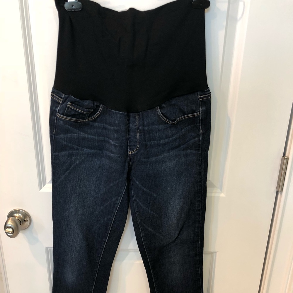 Paige skinny maternity jeans